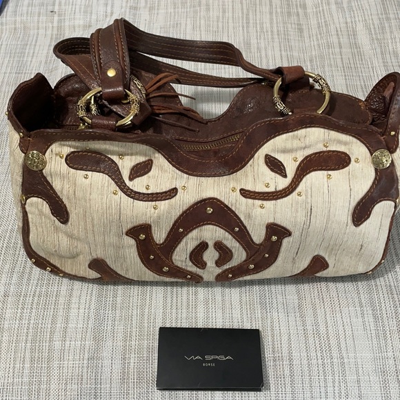 Via Spiga Handbags - Via Spiga Satchel Purse